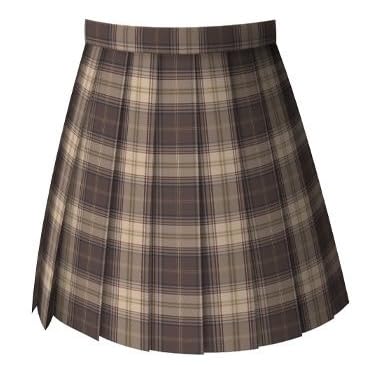 Amazon.co.jp: [RHOYJSI] リボンつき ブラウン チョコ色 チェック